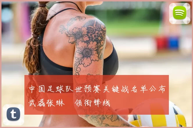 中国足球队世预赛关键战名单公布武磊张琳芃领衔锋线